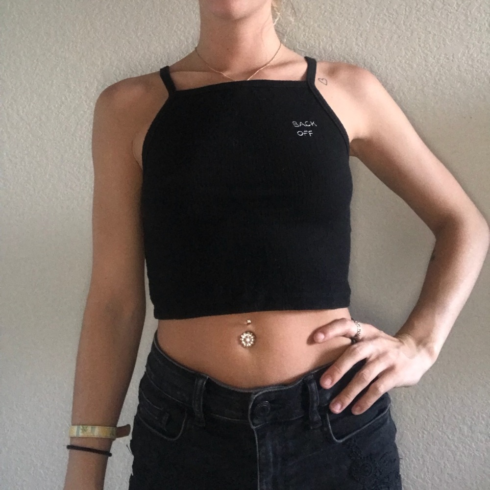 “BACK OFF” Tank